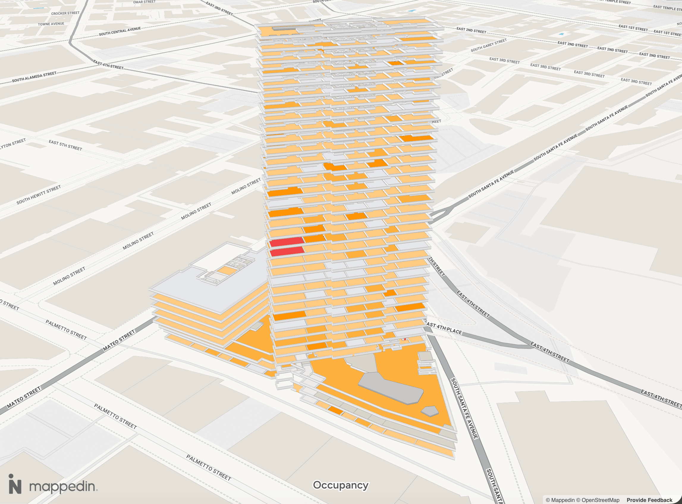 Occupancy Heat Map