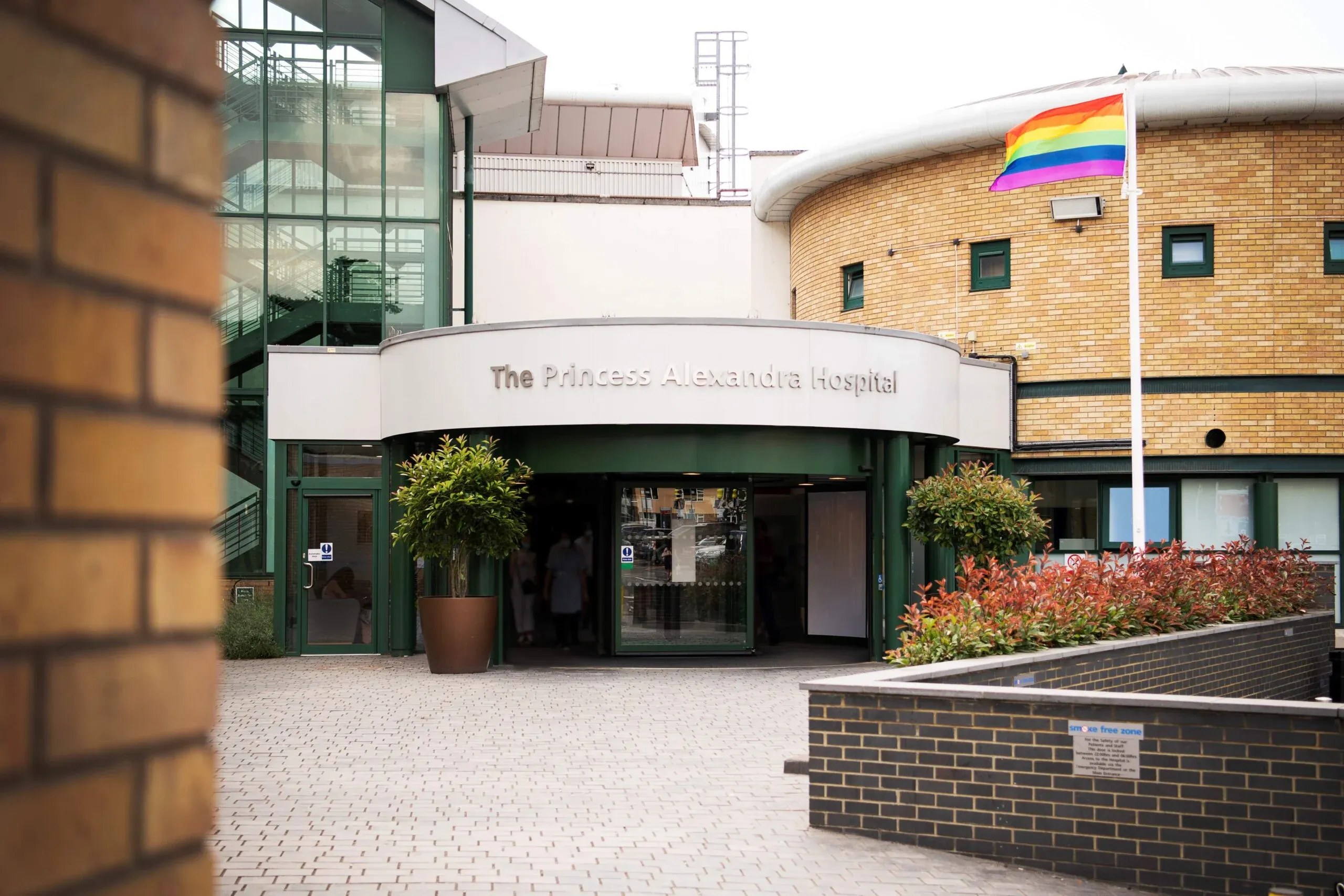 Princess Alexandra Hospital entrance