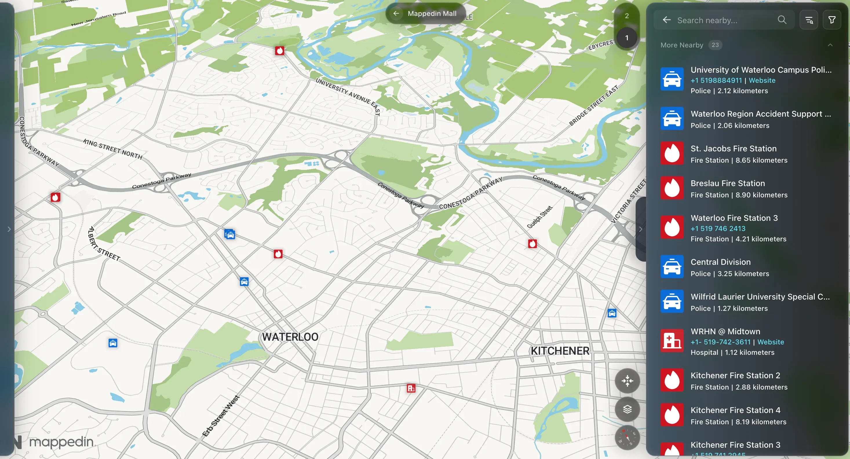 campus security mapping