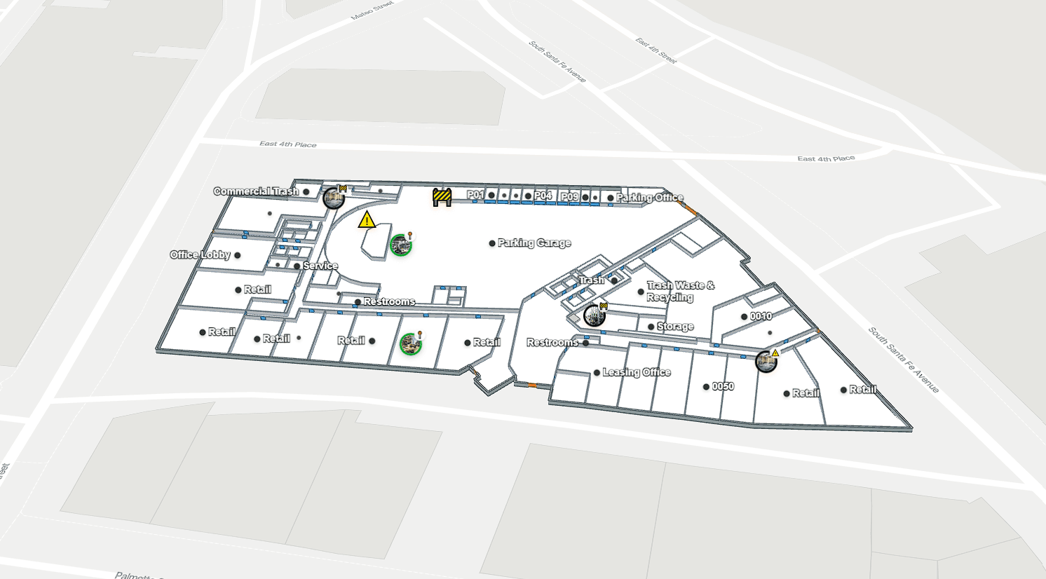 Crowdsourcing app map