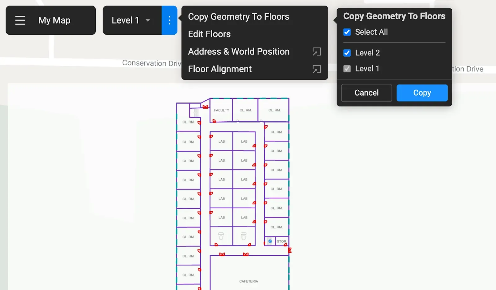 floor plan geometry