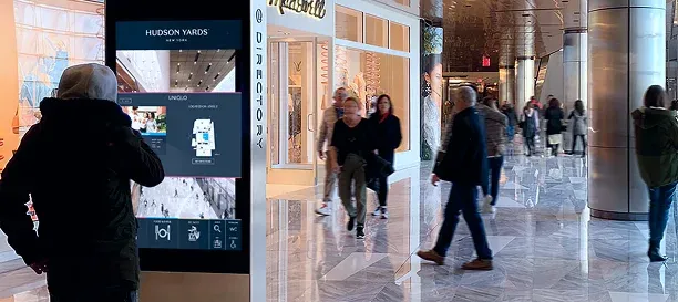 Hudson Yards mall directory