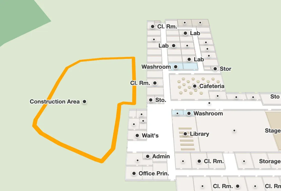 Outdoor map styling