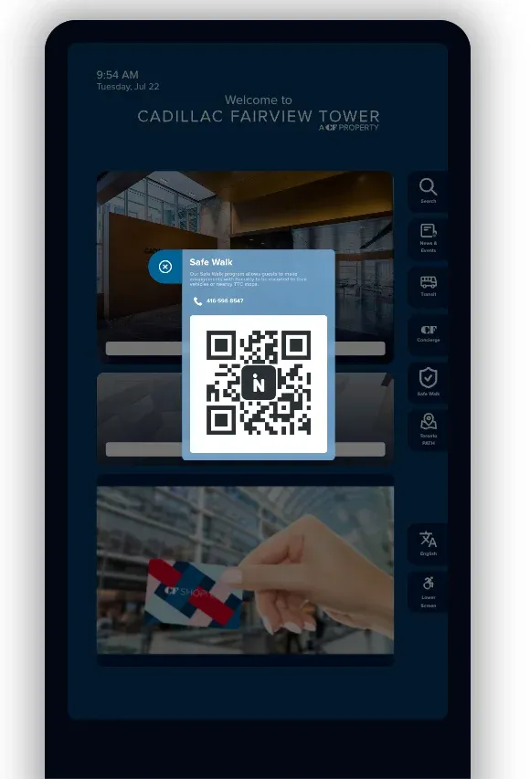 Mappedin Premium Directory - Safe Walk