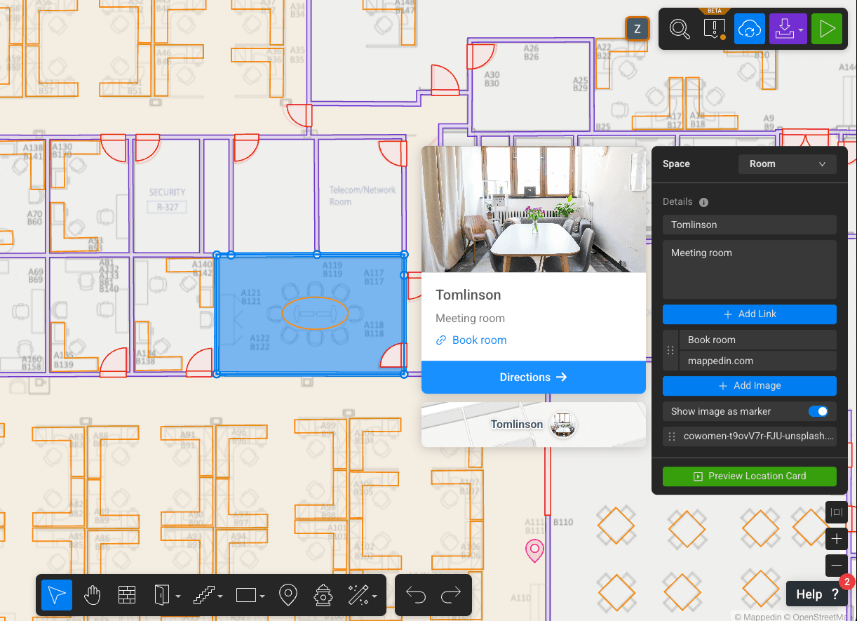 Add map details